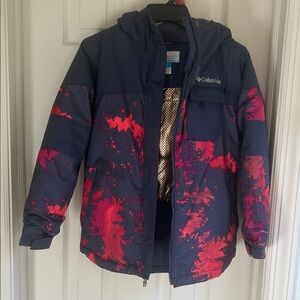 Columbia Kids' Jacket in Navy and pink